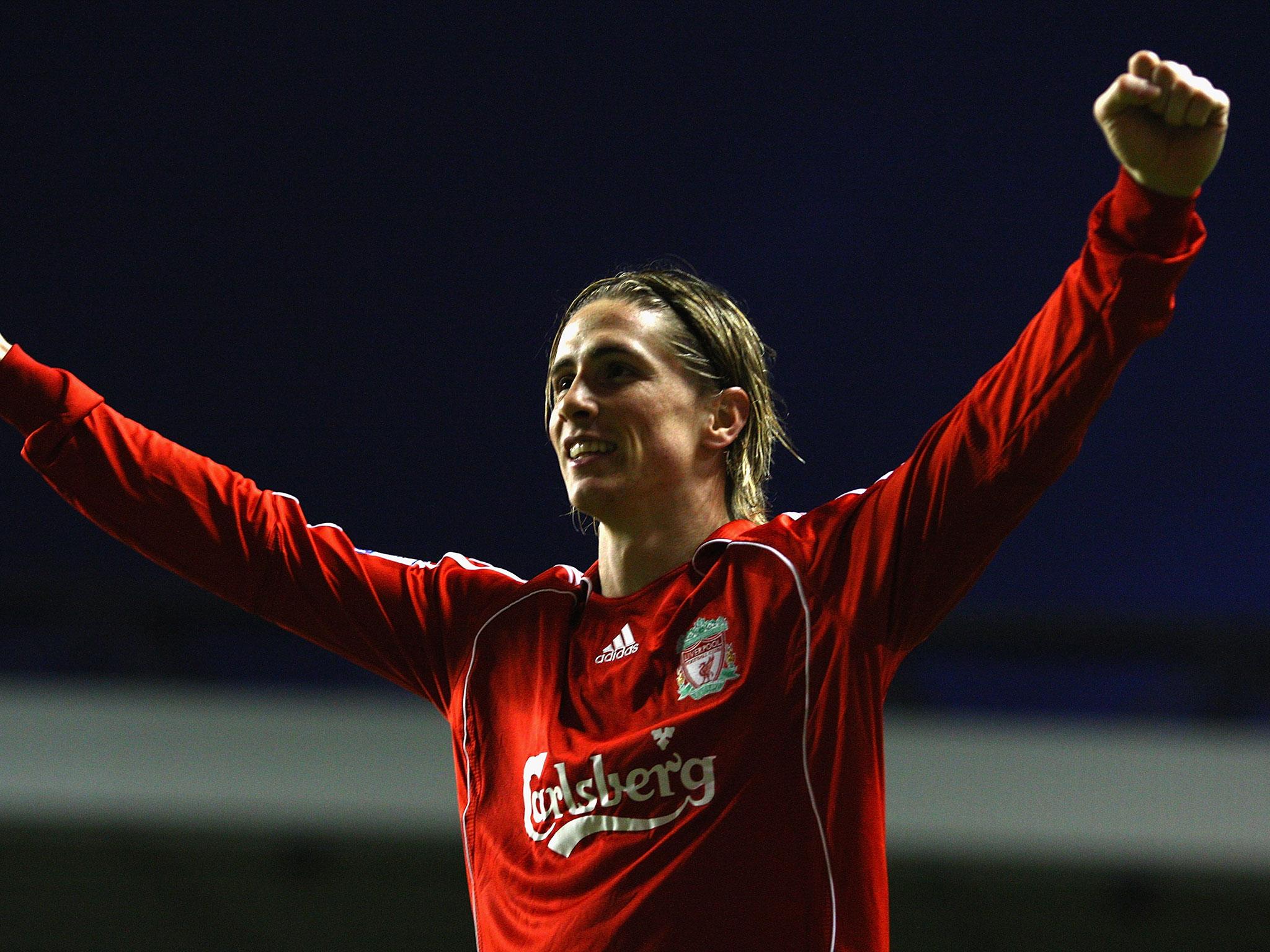 Torres was the world's best No.9 in his early time at Liverpool