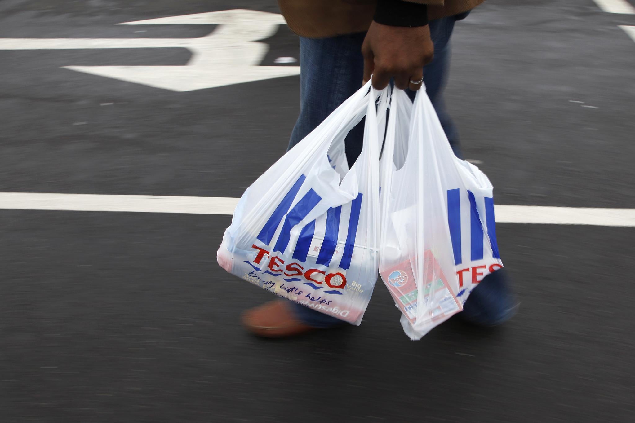 Tesco discount shopping bag