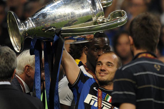 Wesley Sneijder was on top of the world once - but like many others it was all too fleeting