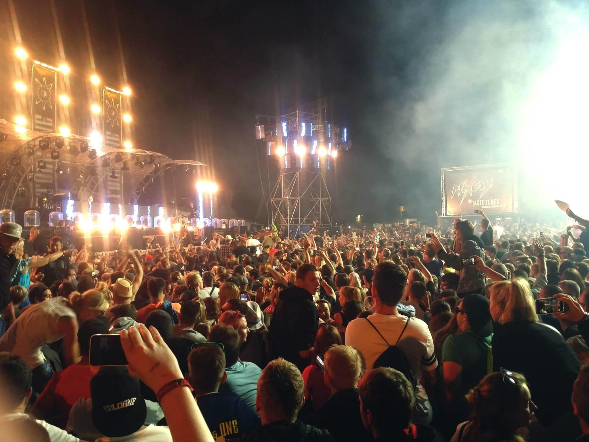 The Nature One electronic music festival, staged annually at the Pydna missile base near Kastellaun, Germany