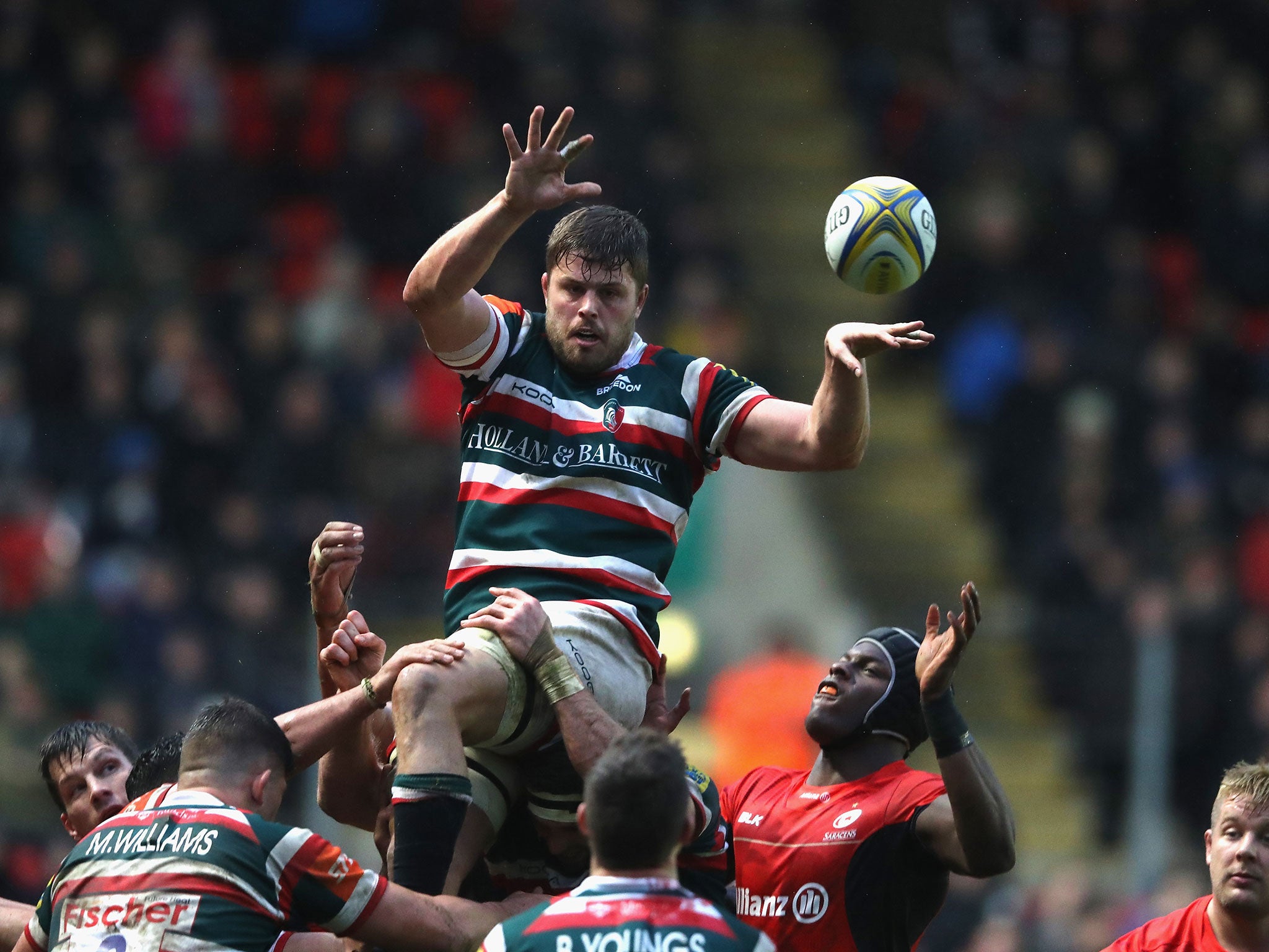 Slater leaves Leicester after nine years at Welford Road