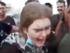 German Isis bride's capture footage emerges