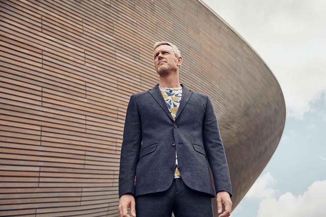 Former Olympic swimmer Mark Foster, who stands at 6ft 6in, is the face of Ted Baker's T for Tall range