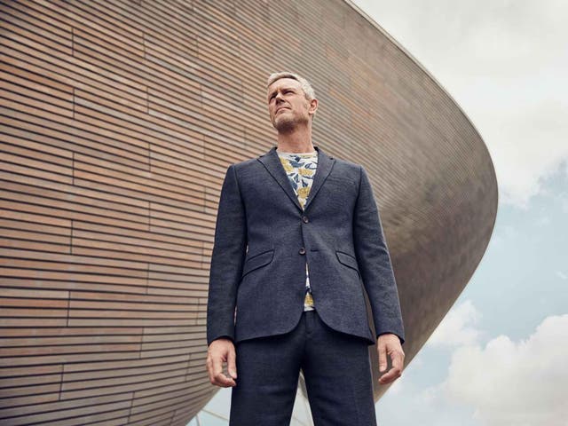 Former Olympic swimmer Mark Foster, who stands at 6ft 6in, is the face of Ted Baker's T for Tall range