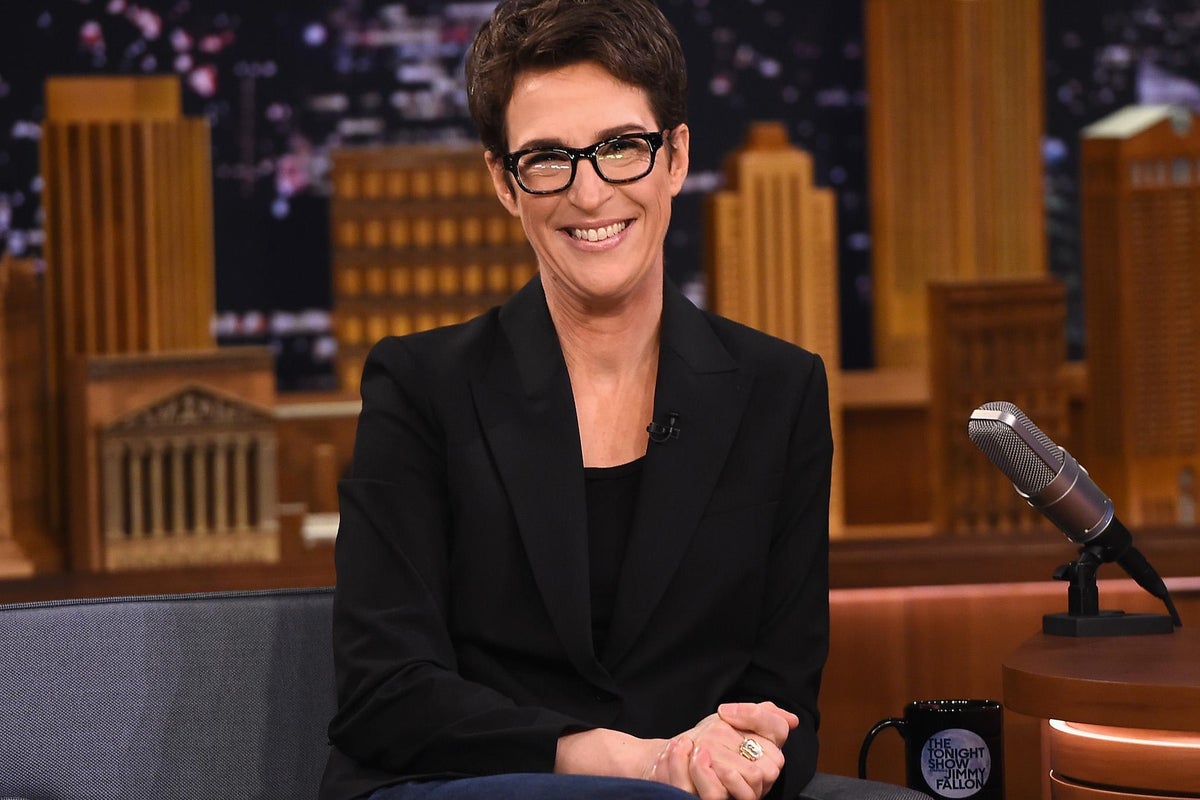 Rachel Maddow becomes 'most popular prime-time news host' as Trump  opponents flock to MSNBC | The Independent | The Independent