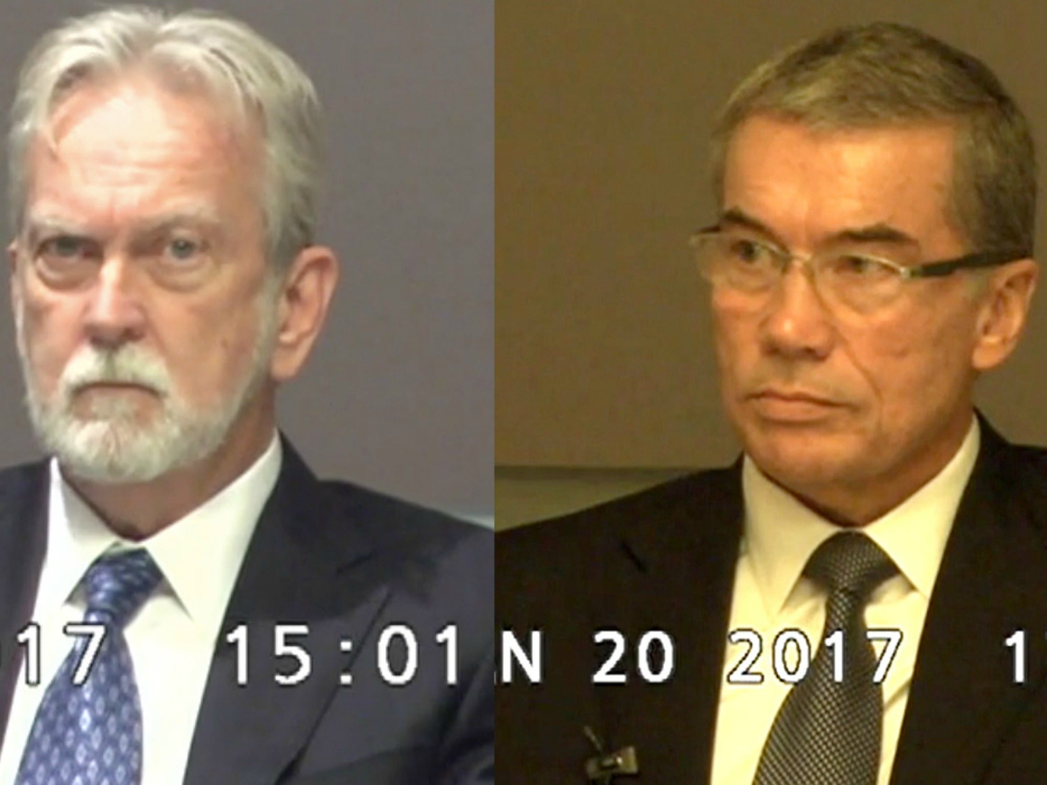 James Mitchell (left) and Bruce Jessen (right) are accused in a lawsuit of being the designers of the CIA's interrogation programme