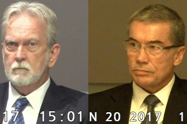 James Mitchell (left) and Bruce Jessen (right) are accused in a lawsuit of being the designers of the CIA's interrogation programme