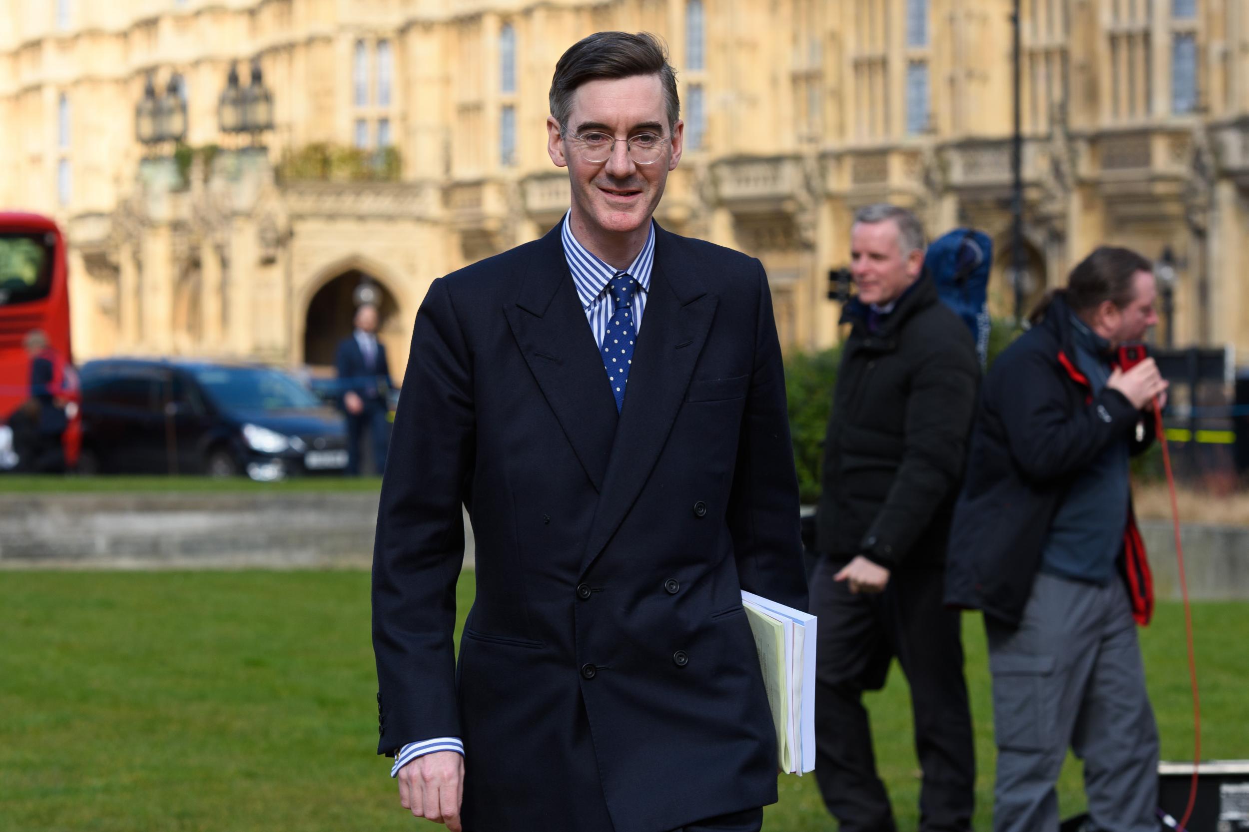 Jacob Rees-Mogg is refusing to be drawn on speculation that he will be the next Tory leader