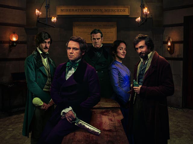 Cutting edge: the programme mixes a bit of gore with laughter