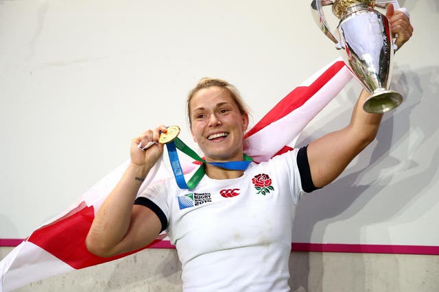Inside-centre Rachel Burford is one of few veterans in an otherwise young squad
