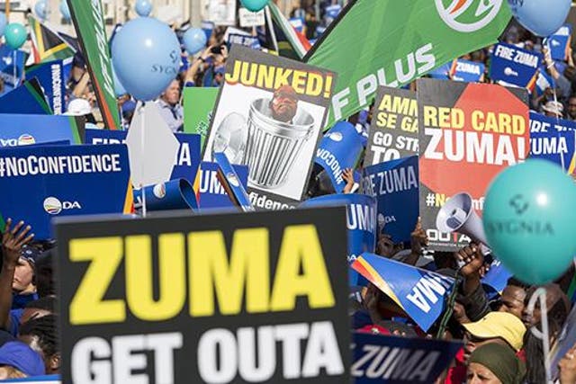 The DA blamed the PR company of working to 'divide and conquer the South African public by exploiting racial tensions'