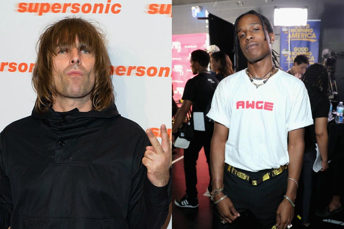 Liam Gallagher thought A$AP Rocky was called 'WhatsApp Ricky' | The  Independent | The Independent