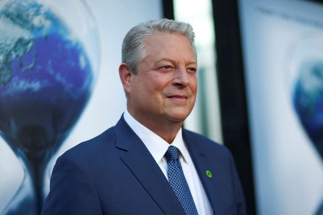 Former US Vice President Al Gore