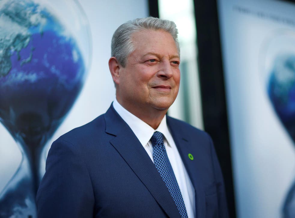 Former US Vice President Al Gore
