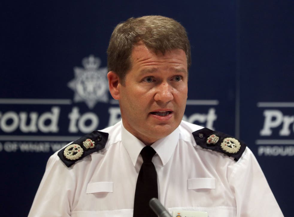 Northumbria Police Chief Constable Steve Ashman at a press conference in Newcastle on Wednesday