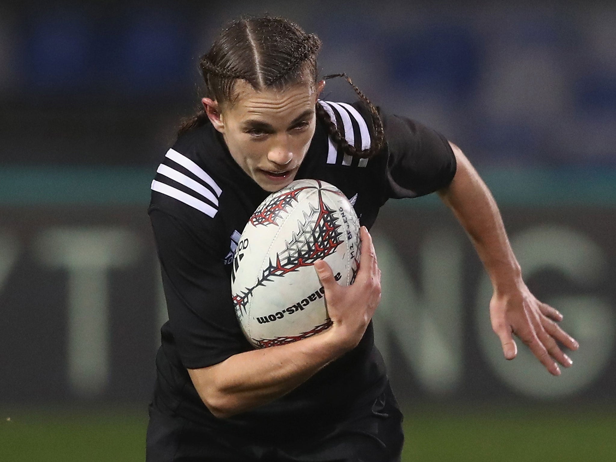 Selica Winiata scored a hat-trick for the Black Ferns against Wales