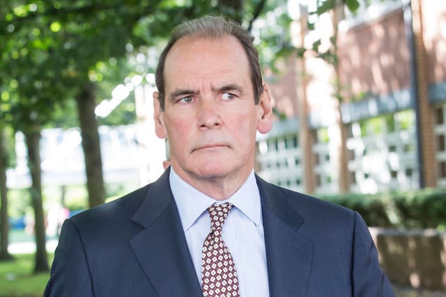 Former West Yorkshire and Merseyside chief constable Sir Norman Bettison leaves Warrington Magistrates' Court