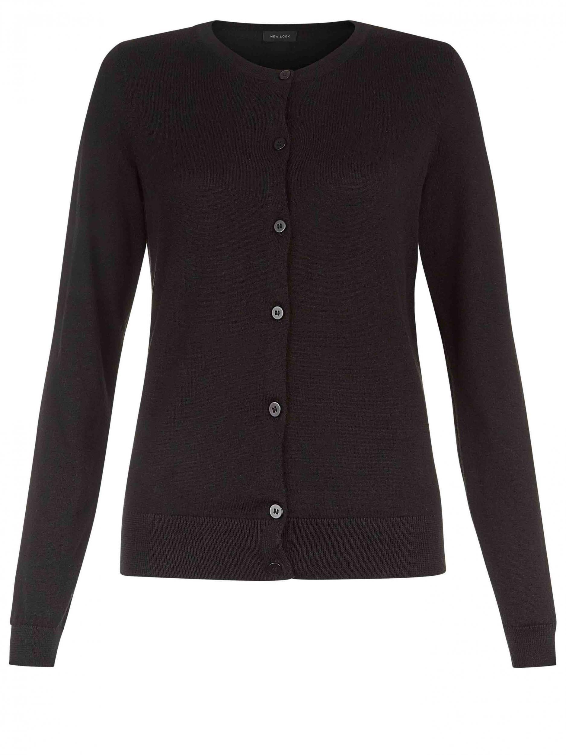 Long Sleeve Crew Neck Cardigan, £9.99, New Look