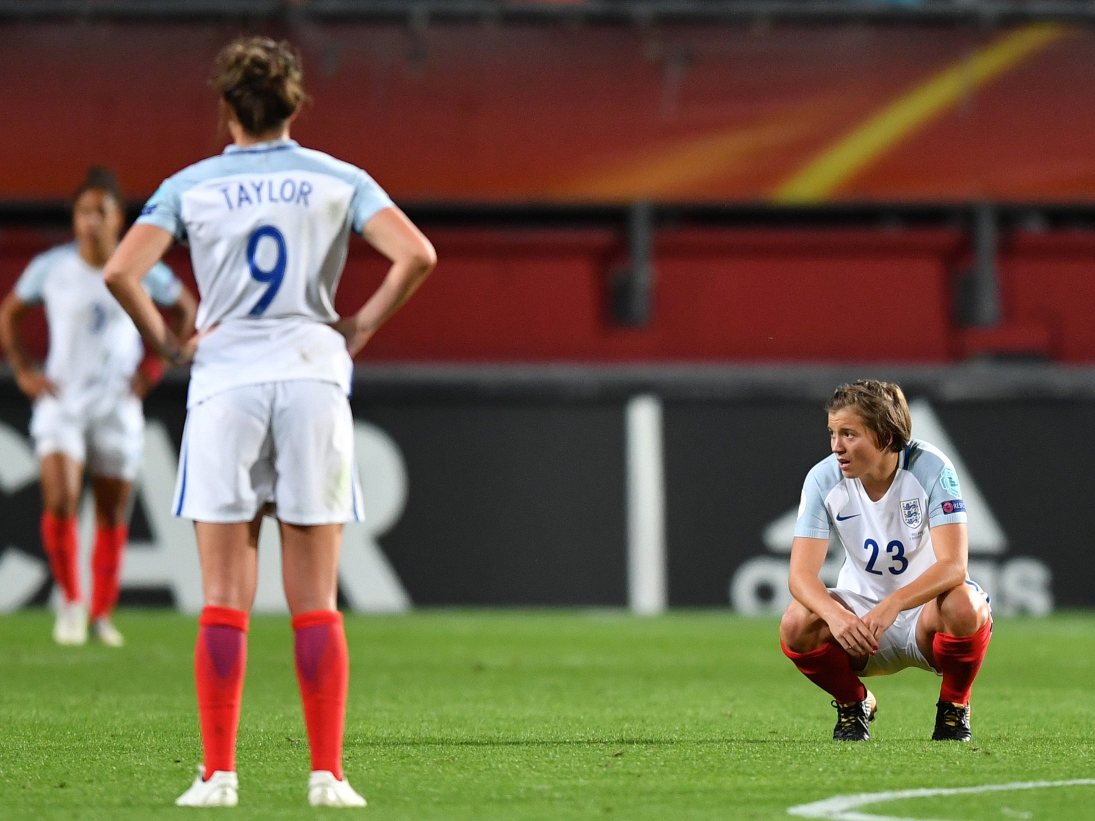 England were left devastated when they lost to tournament hosts Netherlands last month