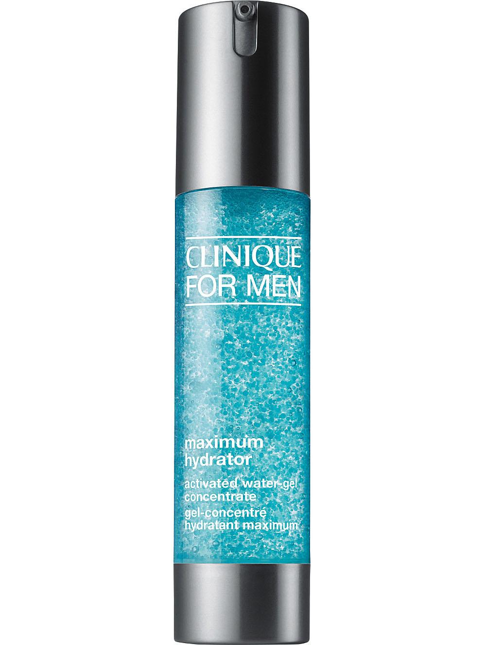 Clinique Maximum hydrator activated water-gel concentrate, £34, Clinique