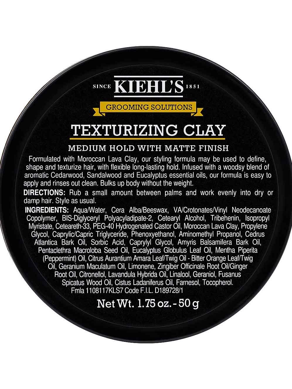 Kiehl’s Grooming Solutions Texturizing Clay, £19.50, Selfridges