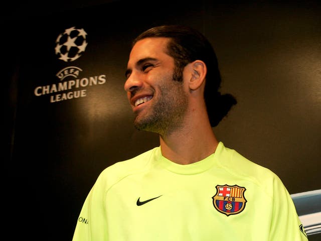 Marquez played for Barcelona between 2003 and 2010