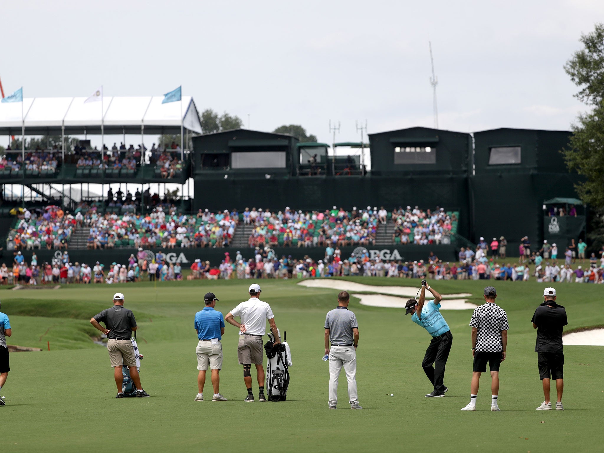 The first day of the PGA Championship gets underway on Thursday
