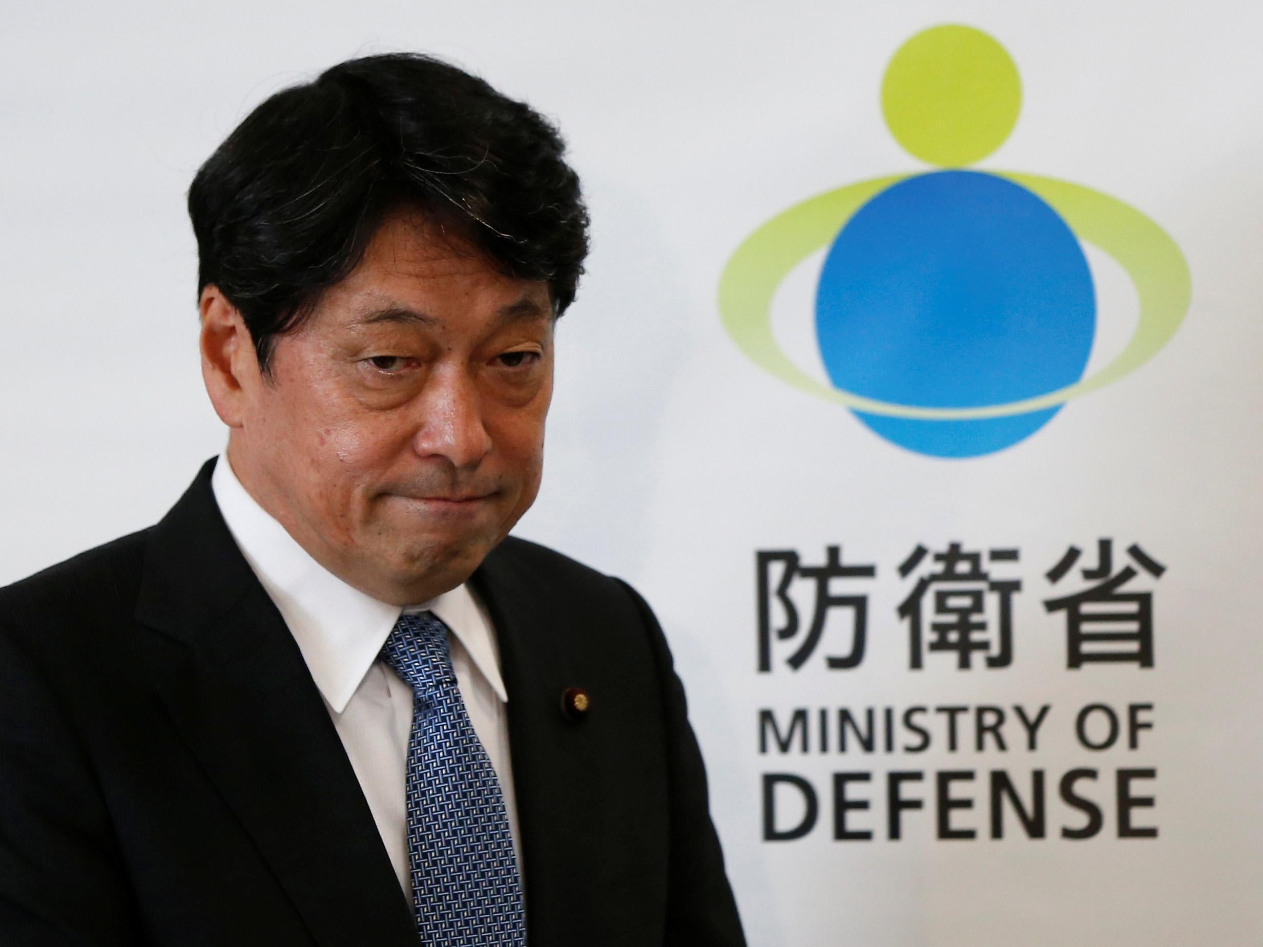 Japan's Defence Minister Itsunori Onodera