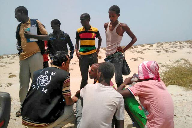 Six bodies were found on the beach, while 13 remain missing, presumed dead