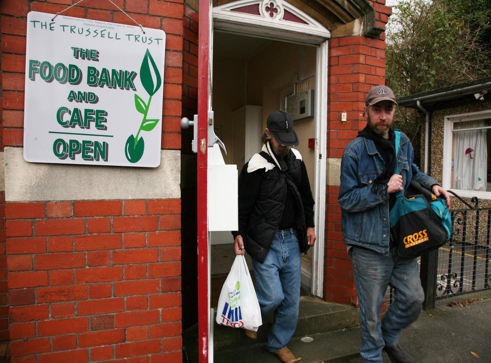 Foodbank use is rising in areas where Universal Credit has been rolled out