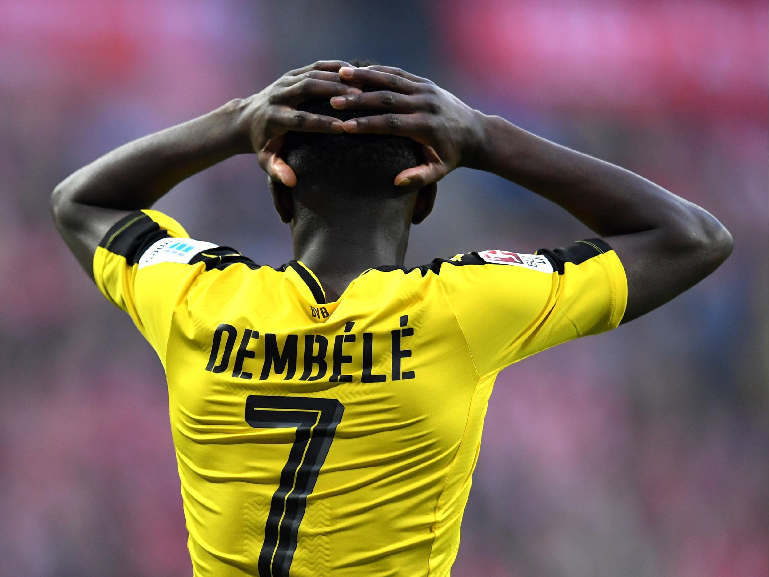 Ousmane Dembele scored 10 goals and created 21 assists for Dortmund last season