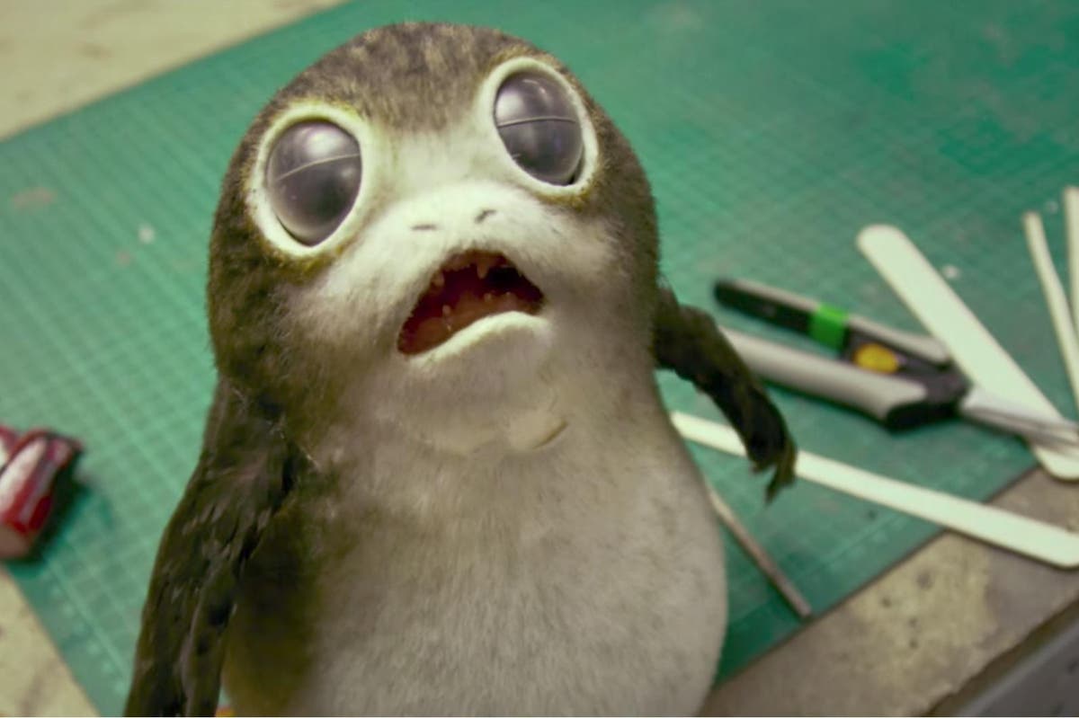 Star Wars: The Last Jedi introduces weird new creatures, porgs and The ...