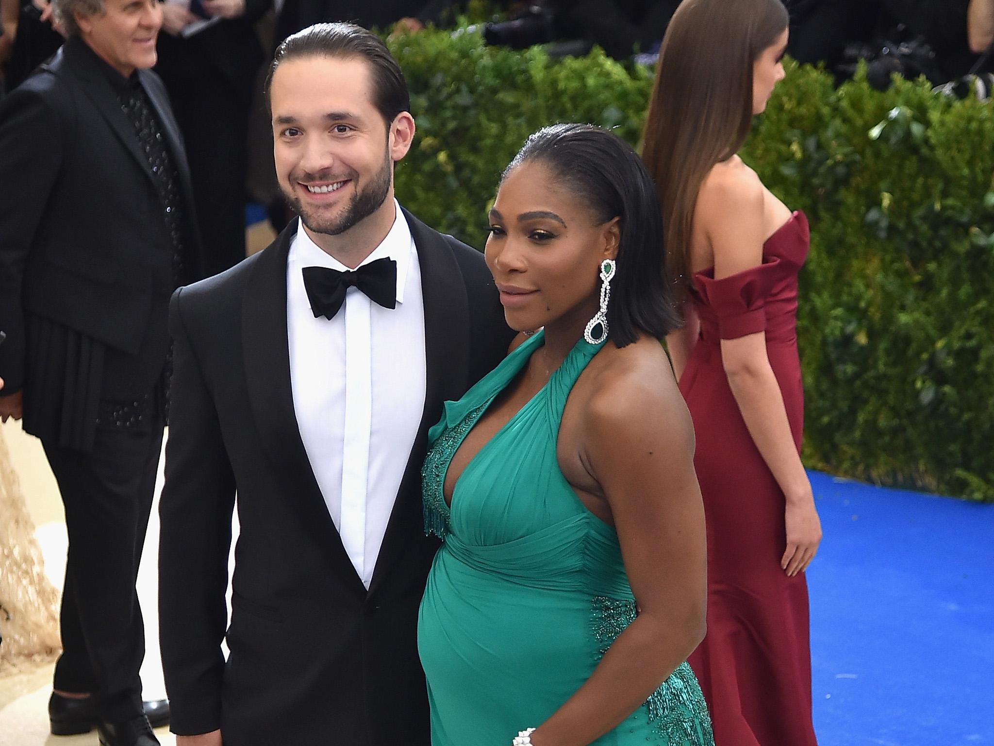 Alexis Ohanian and Serena Williams announced they were expecting their first child in April