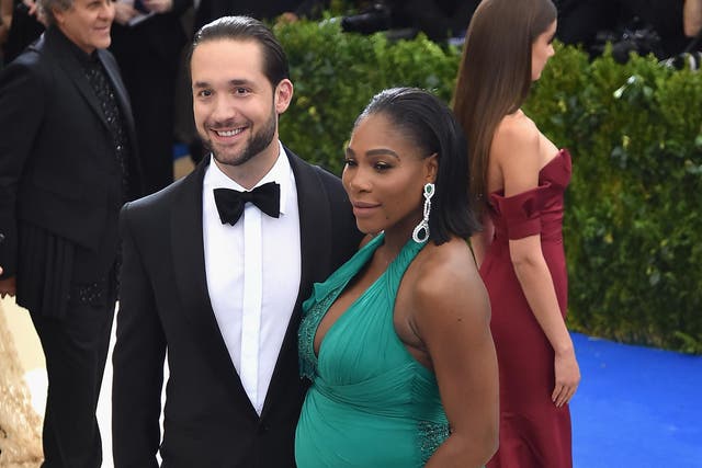 Alexis Ohanian and Serena Williams announced they were expecting their first child in April