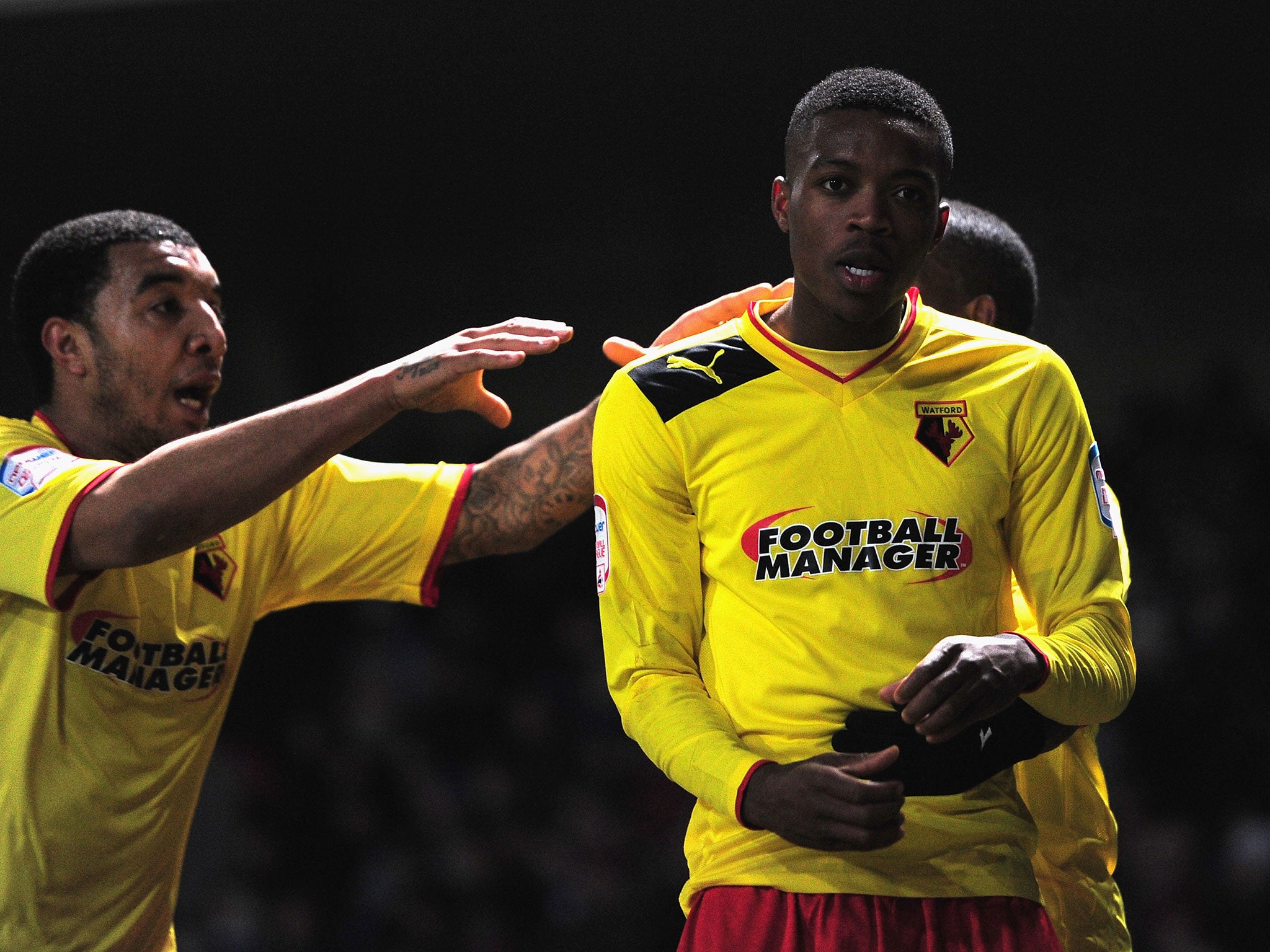 Soccer - npower Football League Championship - Watford Play Off Feature  2012/13 - Vicarage Road. Nathaniel Chalobah, Watford Stock Photo - Alamy