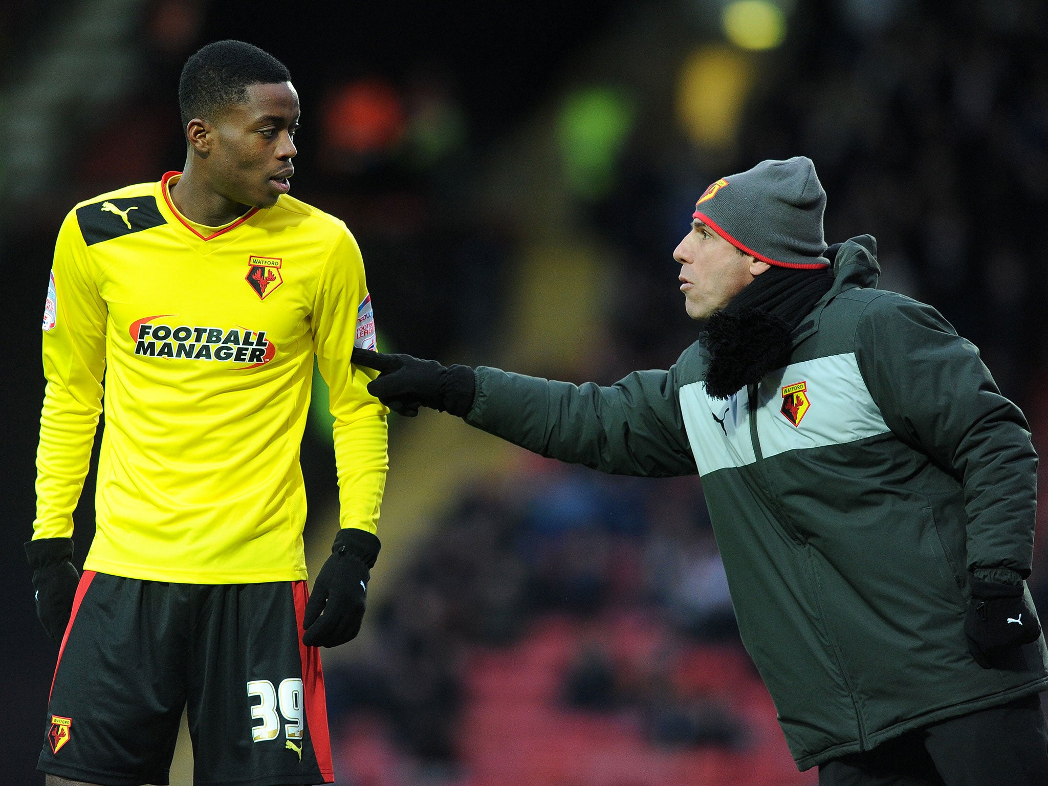 Soccer - npower Football League Championship - Watford Play Off Feature  2012/13 - Vicarage Road. Nathaniel Chalobah, Watford Stock Photo - Alamy