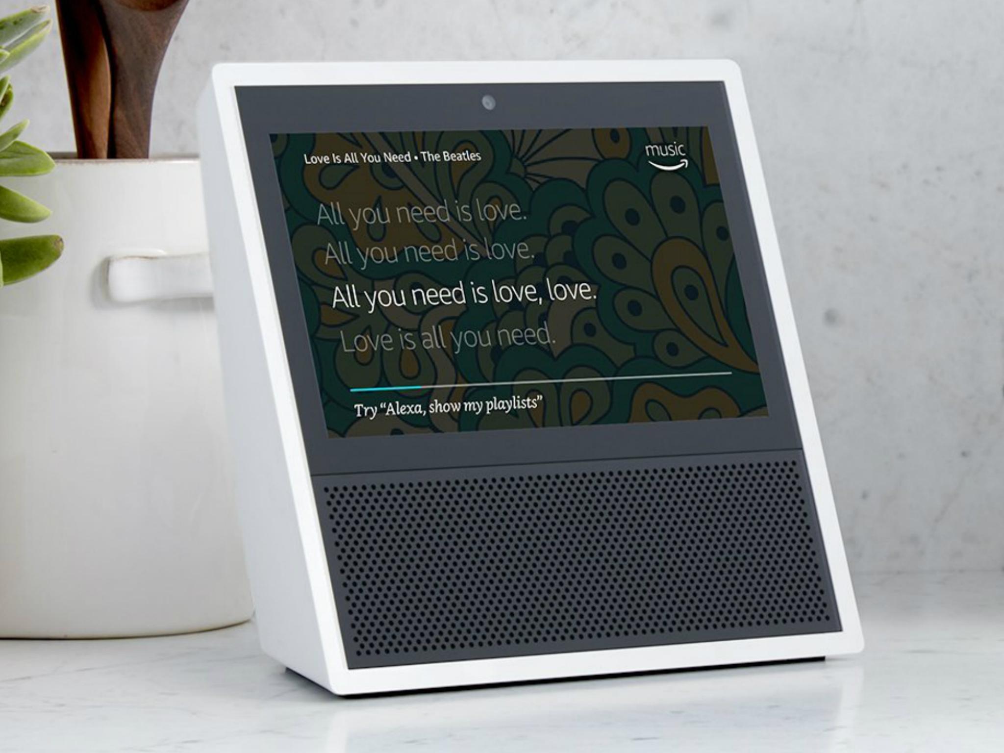 The Amazon Echo Show still doesn't have a UK release date