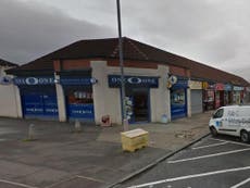 Knifeman robs two Glasgow shops and is beaten with mops both times