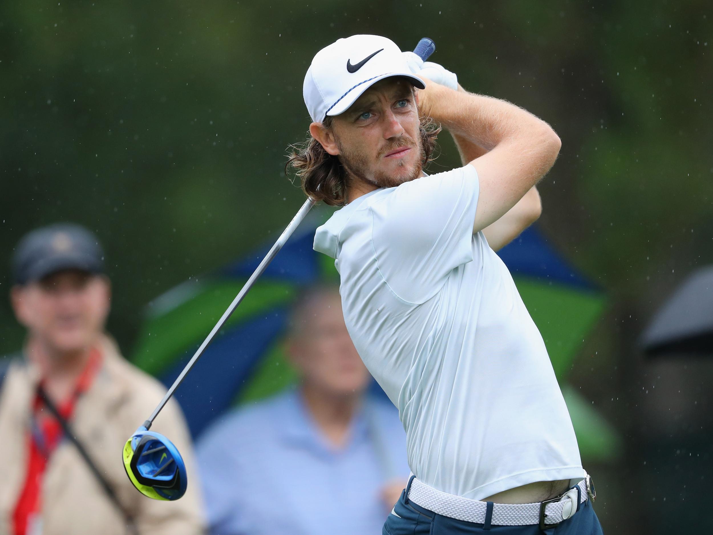 England's Tommy Fleetwood shot an opening round 70 at Quail Hollow