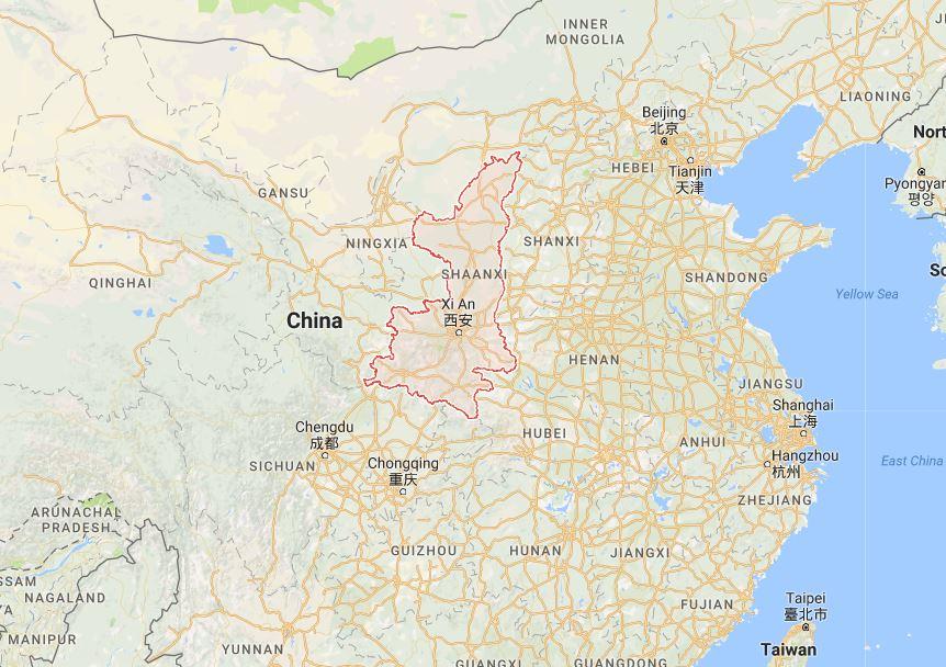 The coach reportedly crashed into the wall of a tunnel in the province of Shaanxi