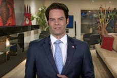 Bill Hader drops in as 'human cocaine' Anthony Scaramucci on SNL