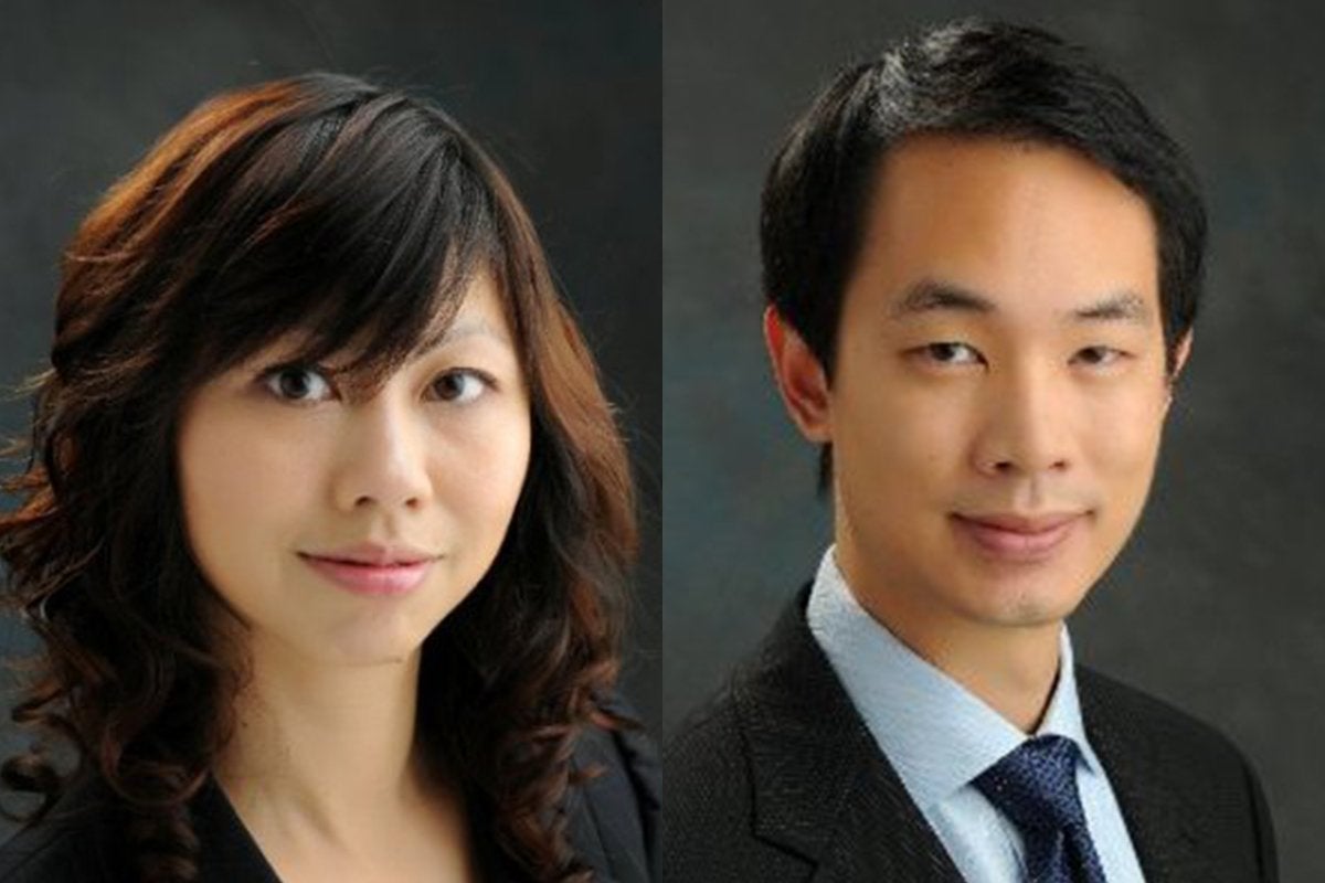 Tina Lam and Michael Cheng