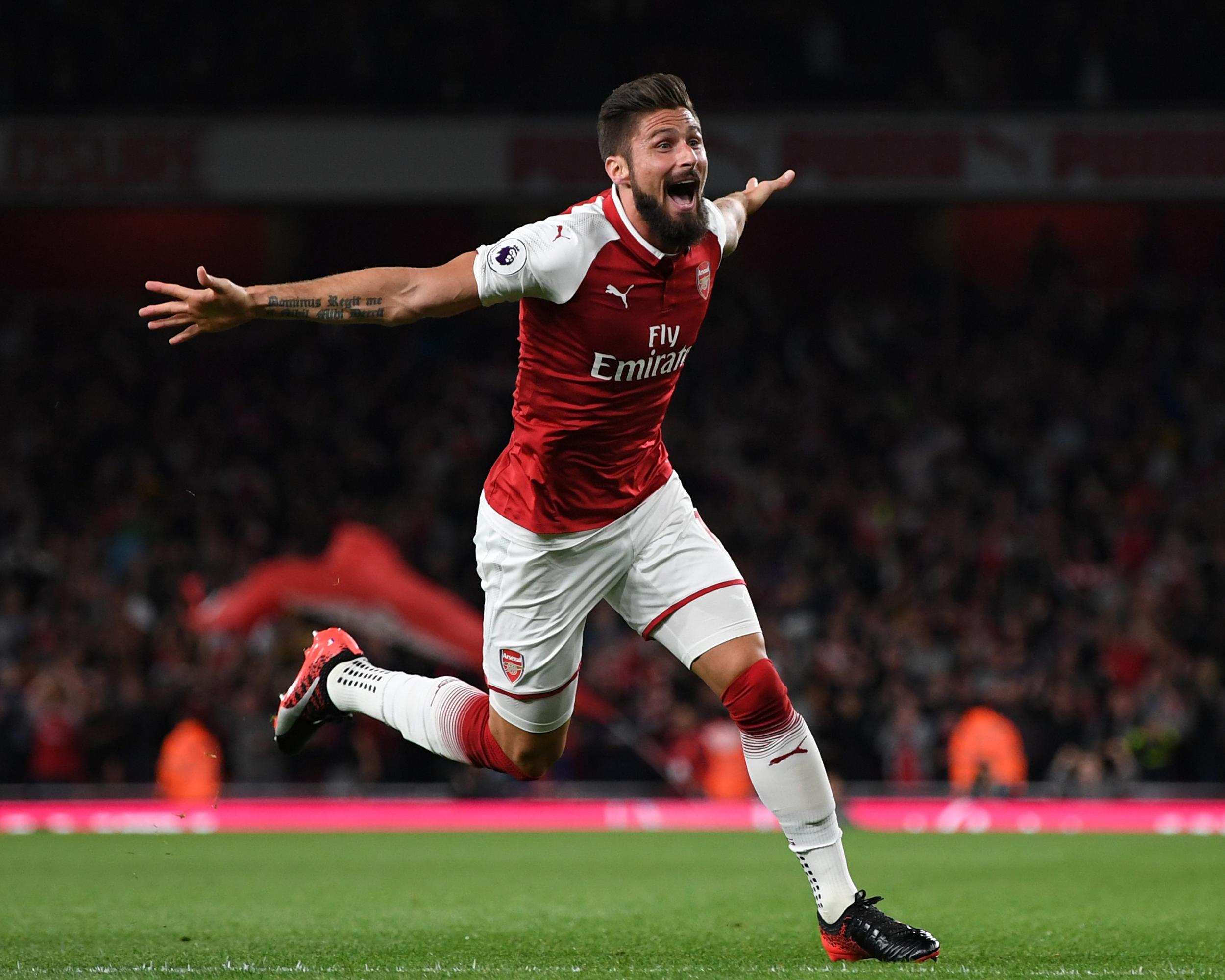 Olivier Giroud came on and scored a late winner for Arsenal