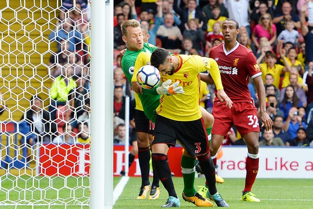 Liverpool's poor defending was exposed by Watford