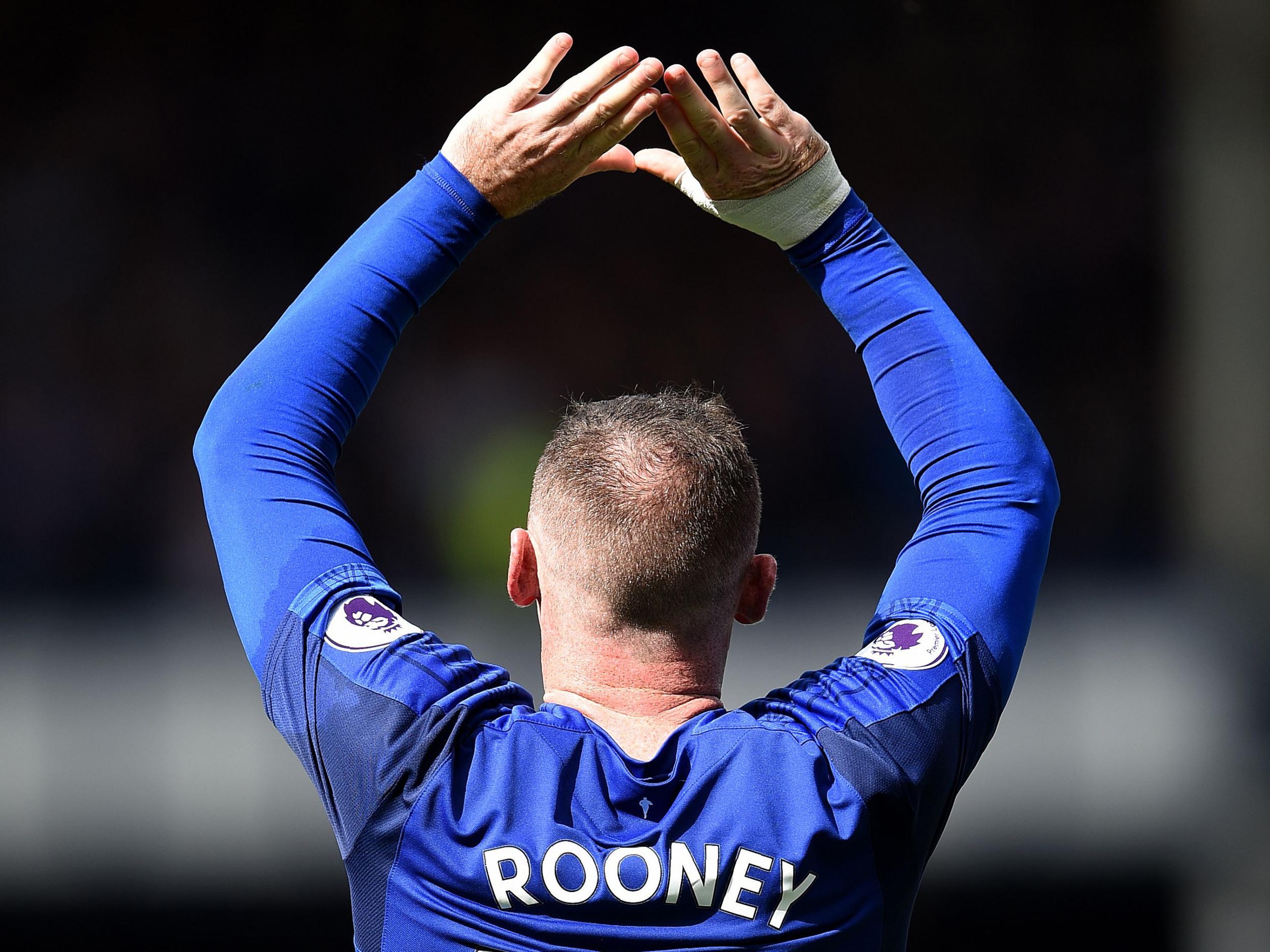 Rooney scored his 199th Premier League goal