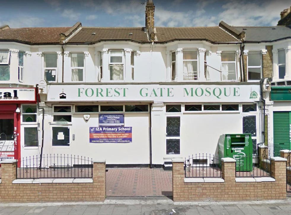 Forest Gate Mosque is among three Muslim places of worship recently targeted in London