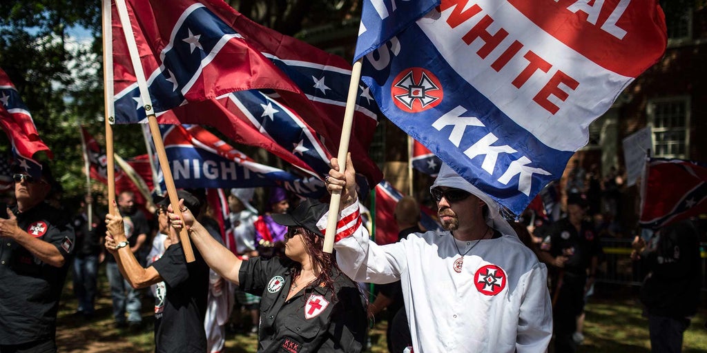 Fights break out as neo-Nazi white supremacists march through Philadelphia