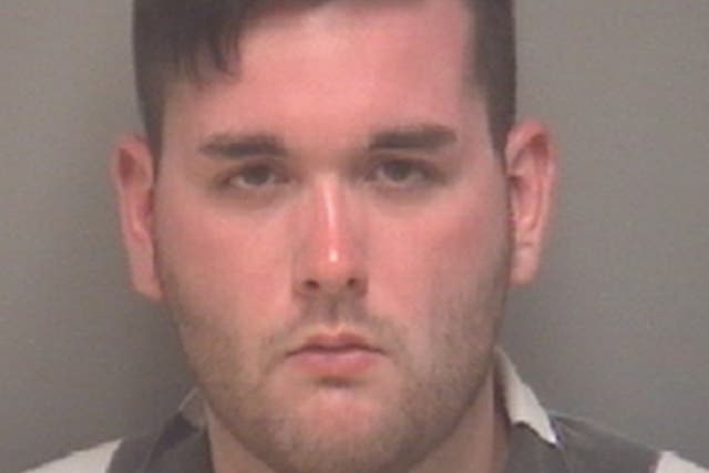 In this handout provided by Albemarle-Charlottesville Regional Jail, James Alex Fields Jr. of Maumee, Ohio poses for a mugshot after he allegedly drove his car into a crowd of counter-protesters killing one and injuring 35 on August 12, 2017 in Charlottesville, Virginia.