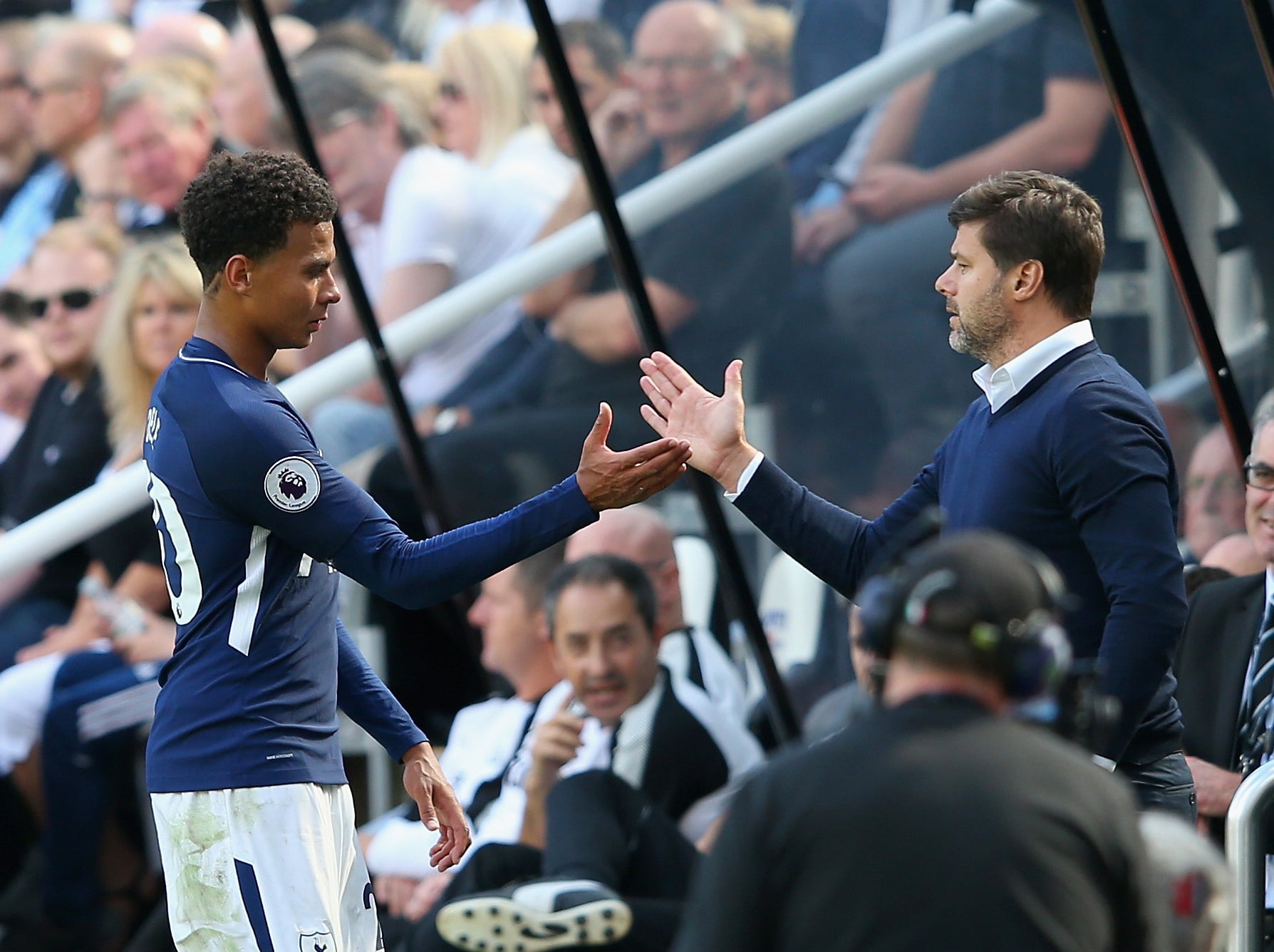 Pochettino congratulates Alli for opening the scoring against Newcastle