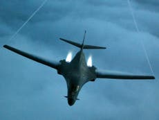 US bombers fly near North Korea in show of force